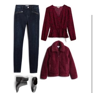 Pistola Arielle Skinny Moto Jeans